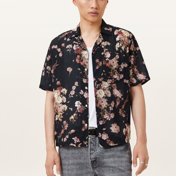 All Saints Other - All Saints Men’s Armada Floral Shirt